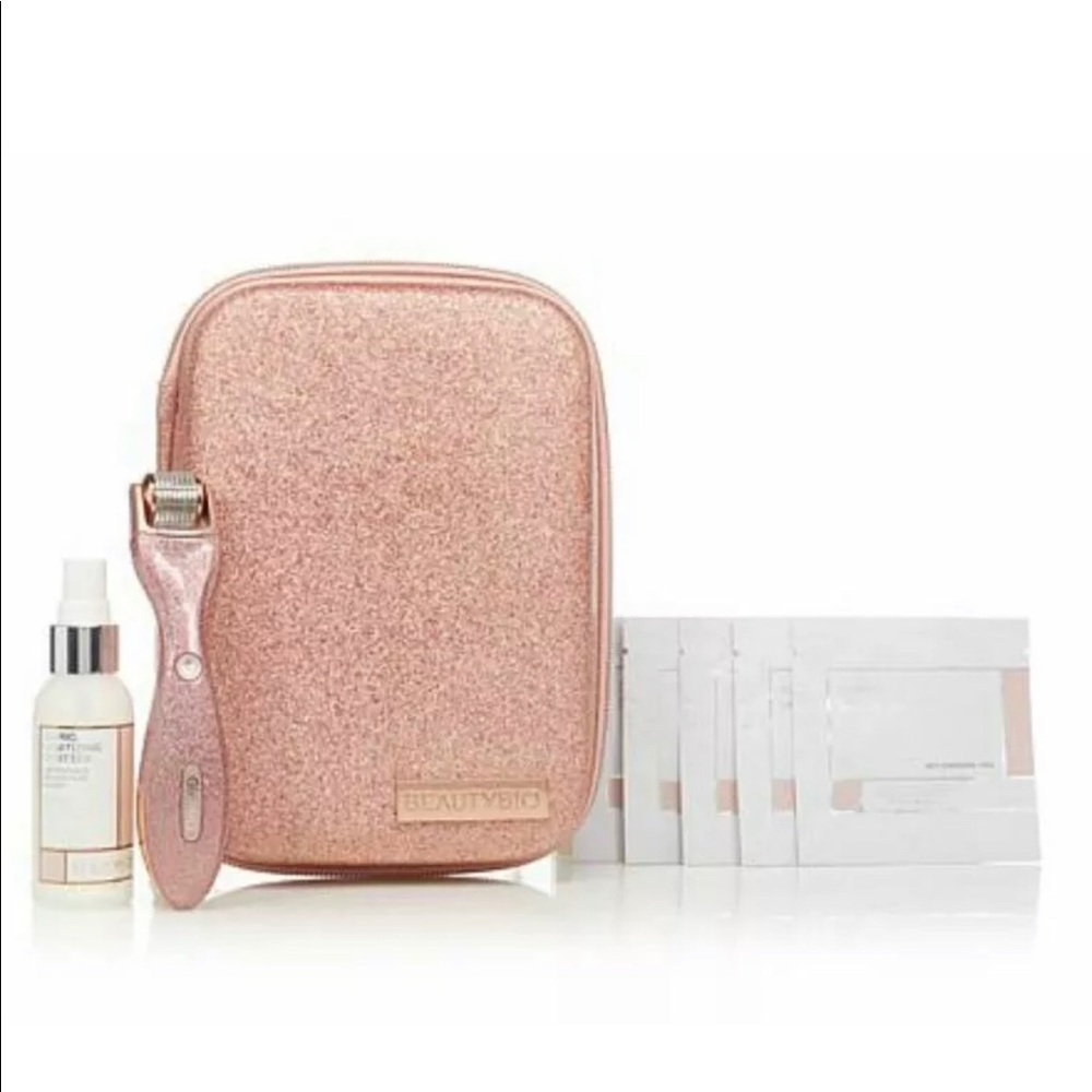 Beauty Bioscience Pink Glitter GloPro w/ Pack n Go